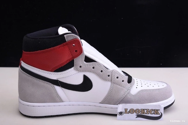 Rep MAX 1 Light Jordan High 555088-126 Air Grey Smoke OG 0813